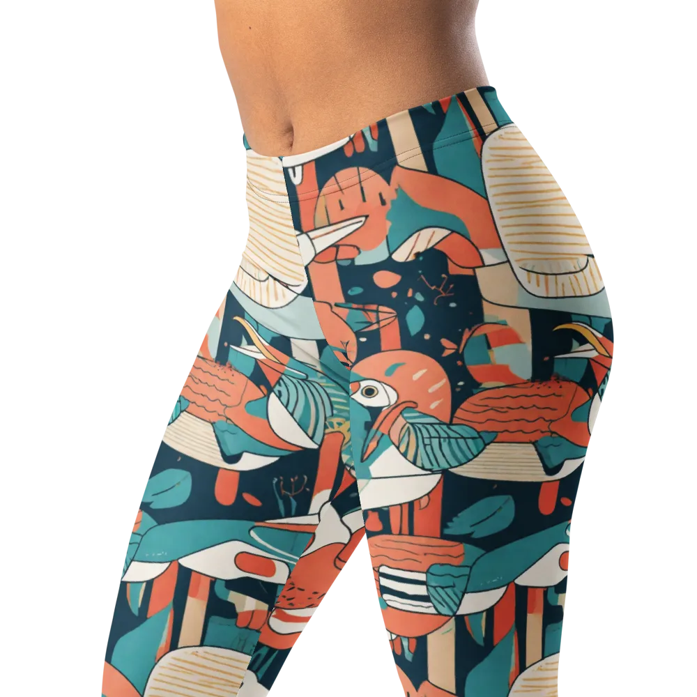 Tidal Waders on Leggings — Left Front