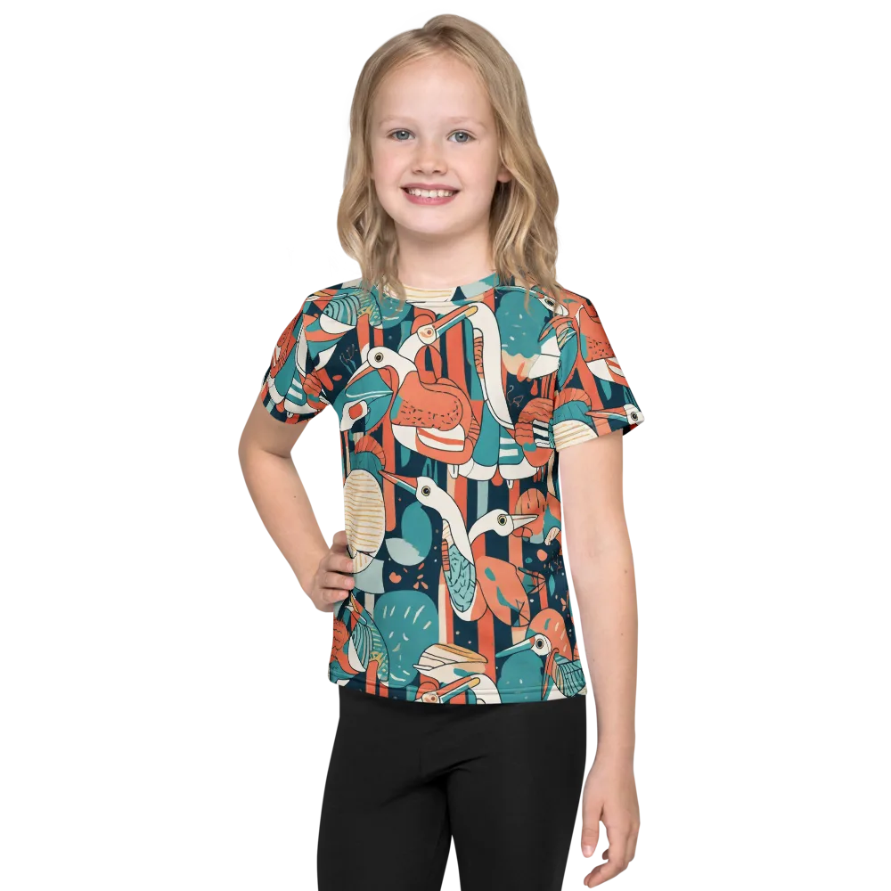 Tidal Waders on Kids Crew Neck T-Shirt — Front
