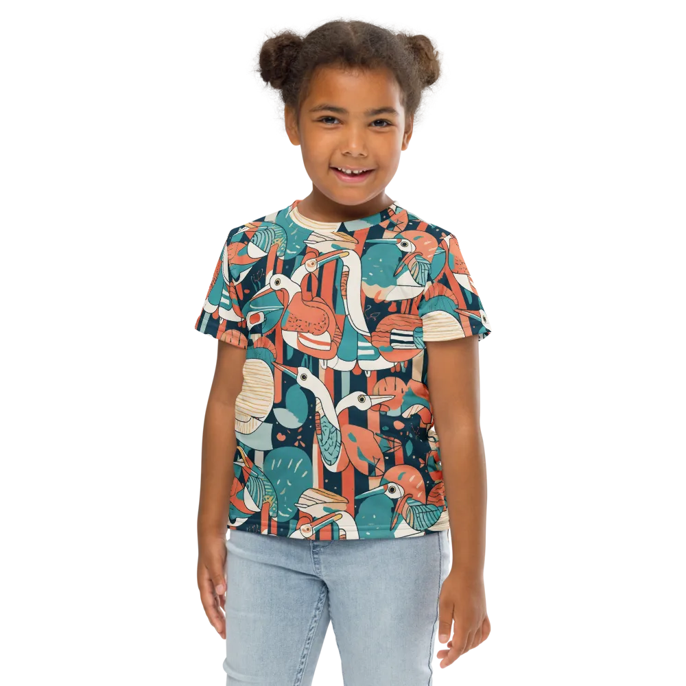 Tidal Waders on Kids Crew Neck T-Shirt — Front