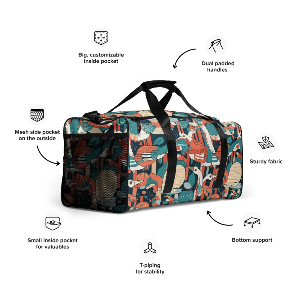 Tidal Waders on Duffle Bag — Right Front