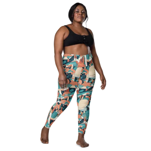 Tidal Waders on a Leggings with Pockets