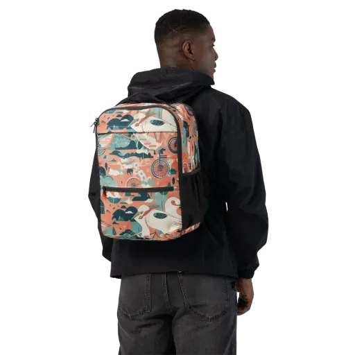 Bicycle Lagoon on a Utility Backpack