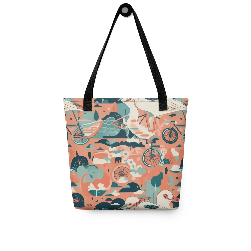 Bicycle Lagoon on Tote Bag — Front