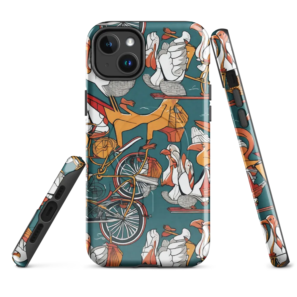 Pelican Velodrome on MagSafe Tough Case for iPhone® — Front