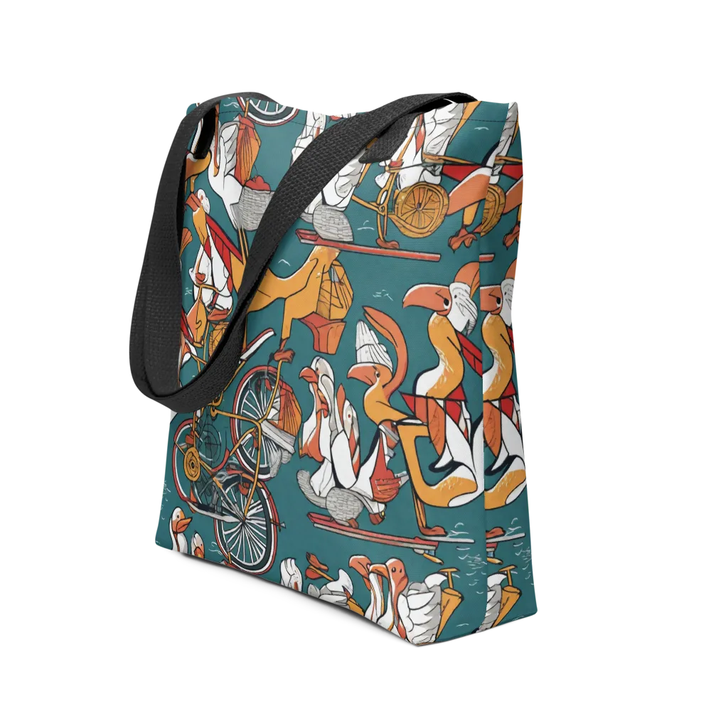 Pelican Velodrome on Tote Bag — Front