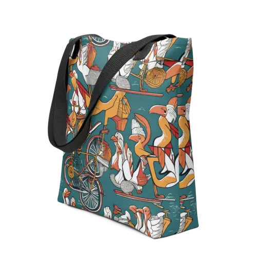 Pelican Velodrome on a Tote Bag