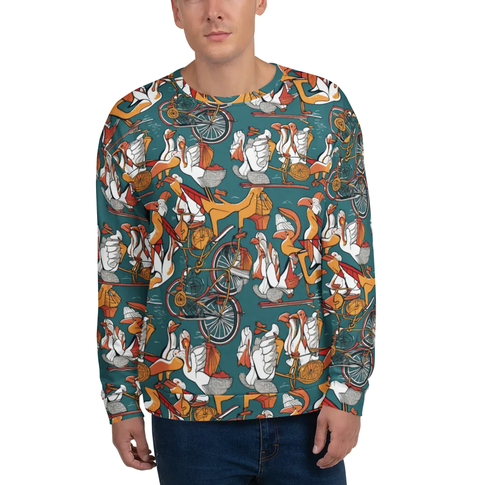Pelican Velodrome on Sweatshirt — Front