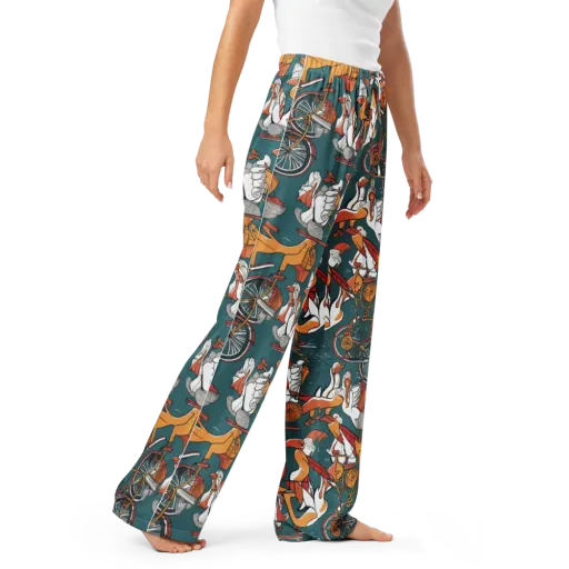 Pelican Velodrome on a Women's Pajama Pants