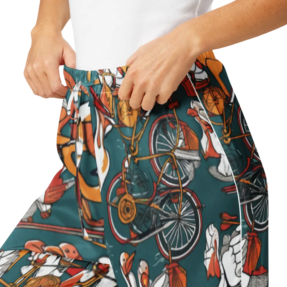 Pelican Velodrome on Women's Pajama Pants — Product details