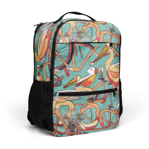 Pelican Pedal Parade on a Utility Backpack