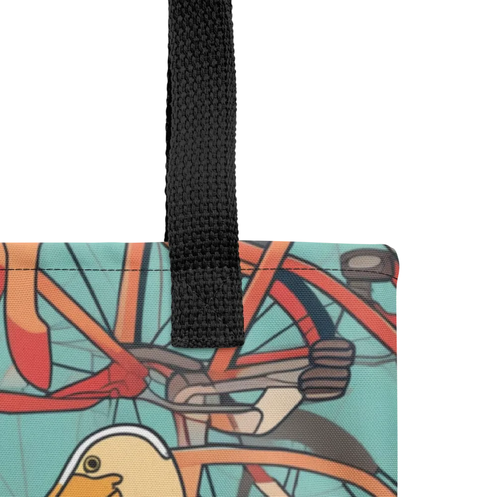 Pelican Pedal Parade on Tote Bag — Product details