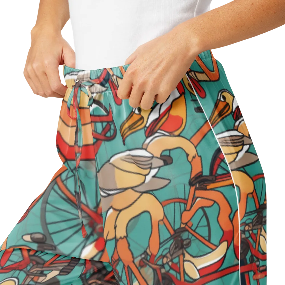 Pelican Pedal Parade on Women's Pajama Pants — Product details
