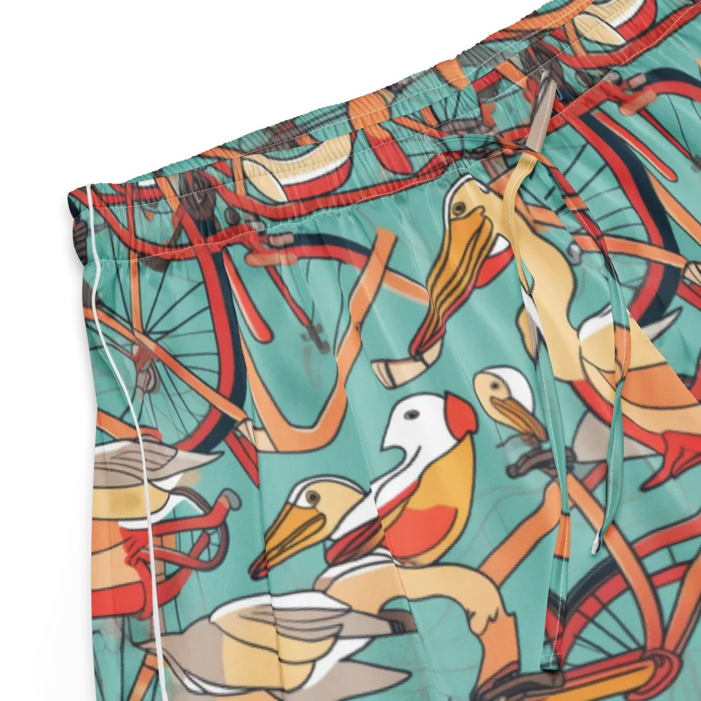 Pelican Pedal Parade on Women's Pajama Shorts — Product details