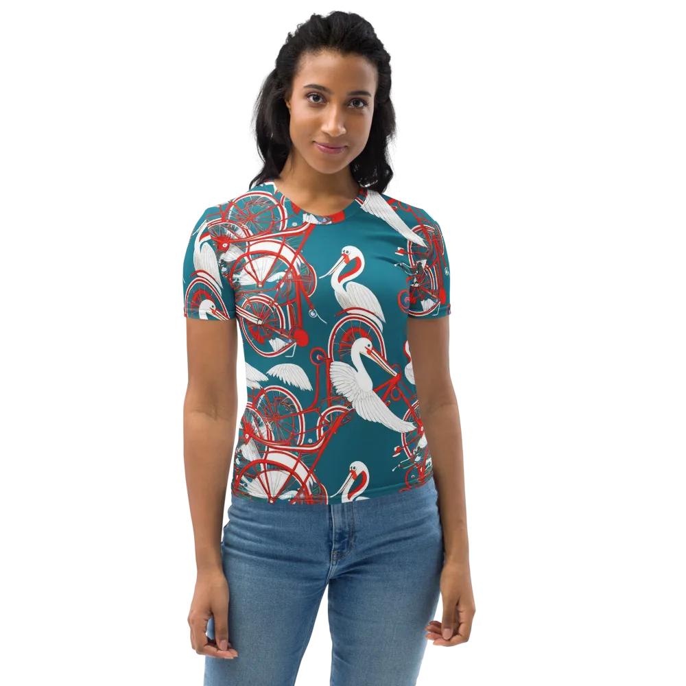 Scarlet Aviary on Women's Crew Neck T-Shirt — Front