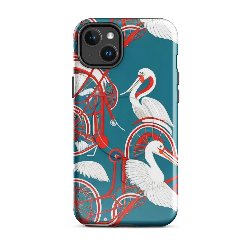 Scarlet Aviary on MagSafe Tough Case for iPhone® — Front