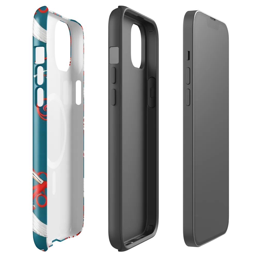 Scarlet Aviary on MagSafe Tough Case for iPhone® — Front