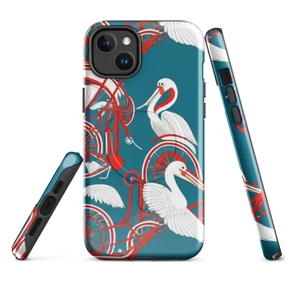 Scarlet Aviary on MagSafe Tough Case for iPhone® — Front