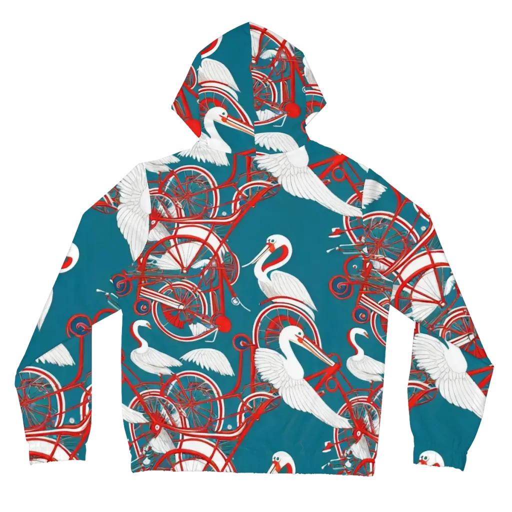 Scarlet Aviary on Women's Full-Zip Hoodie — Back