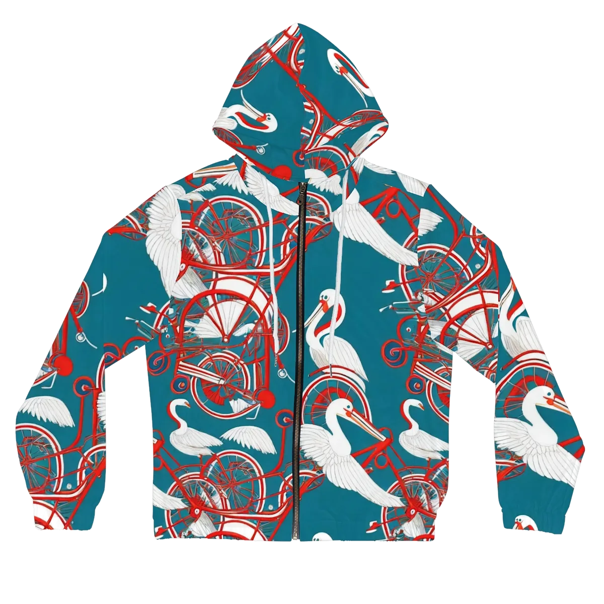 Scarlet Aviary on Women's Full-Zip Hoodie — Front