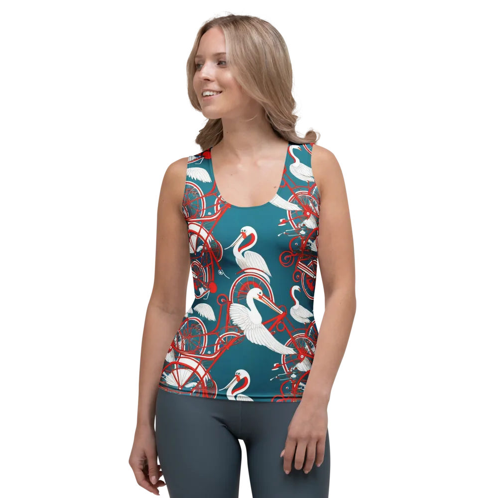 Scarlet Aviary on Women's Tank Top — Front
