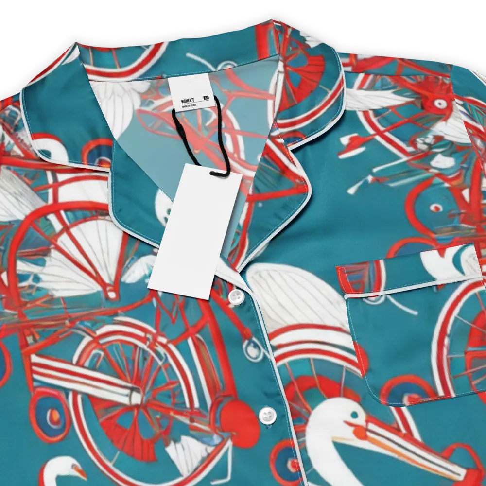 Scarlet Aviary on Women's Short Sleeve Pajama Top — Product details