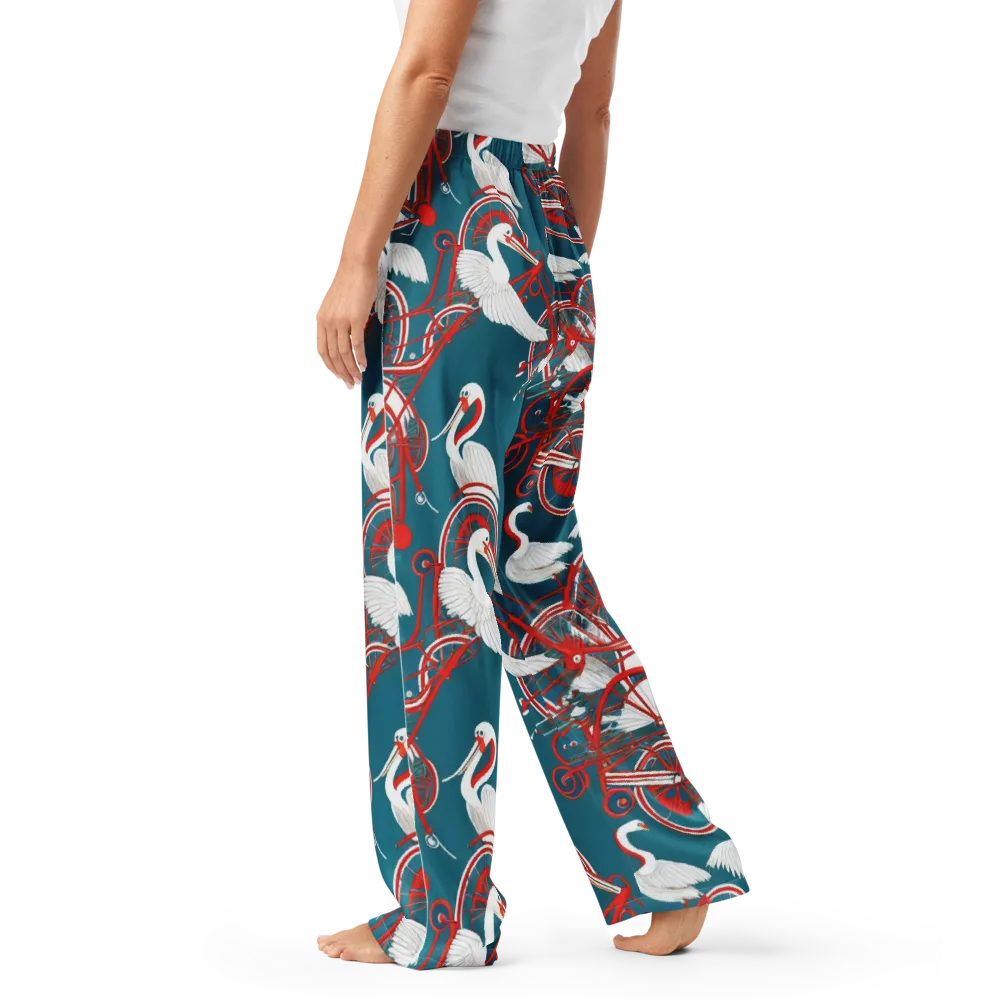 Scarlet Aviary on Women's Pajama Pants — Left