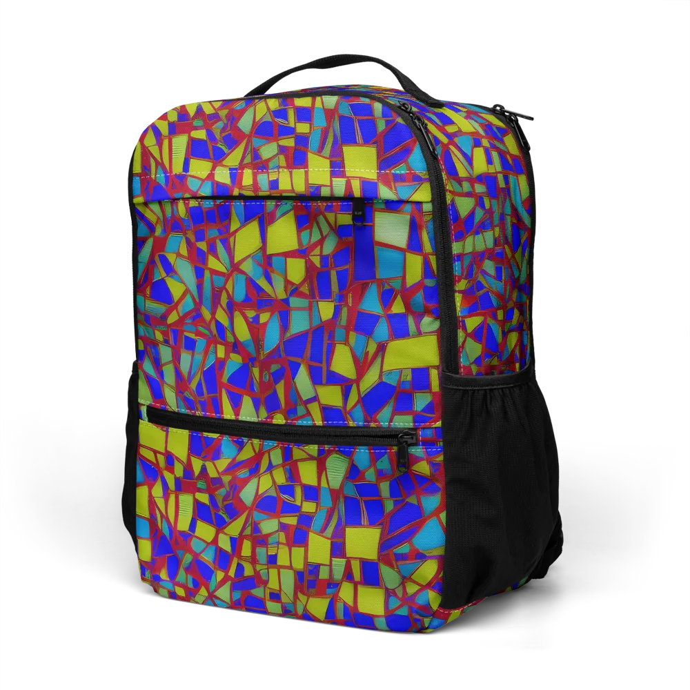 Chromatic Shatter on Utility Backpack — Left Front