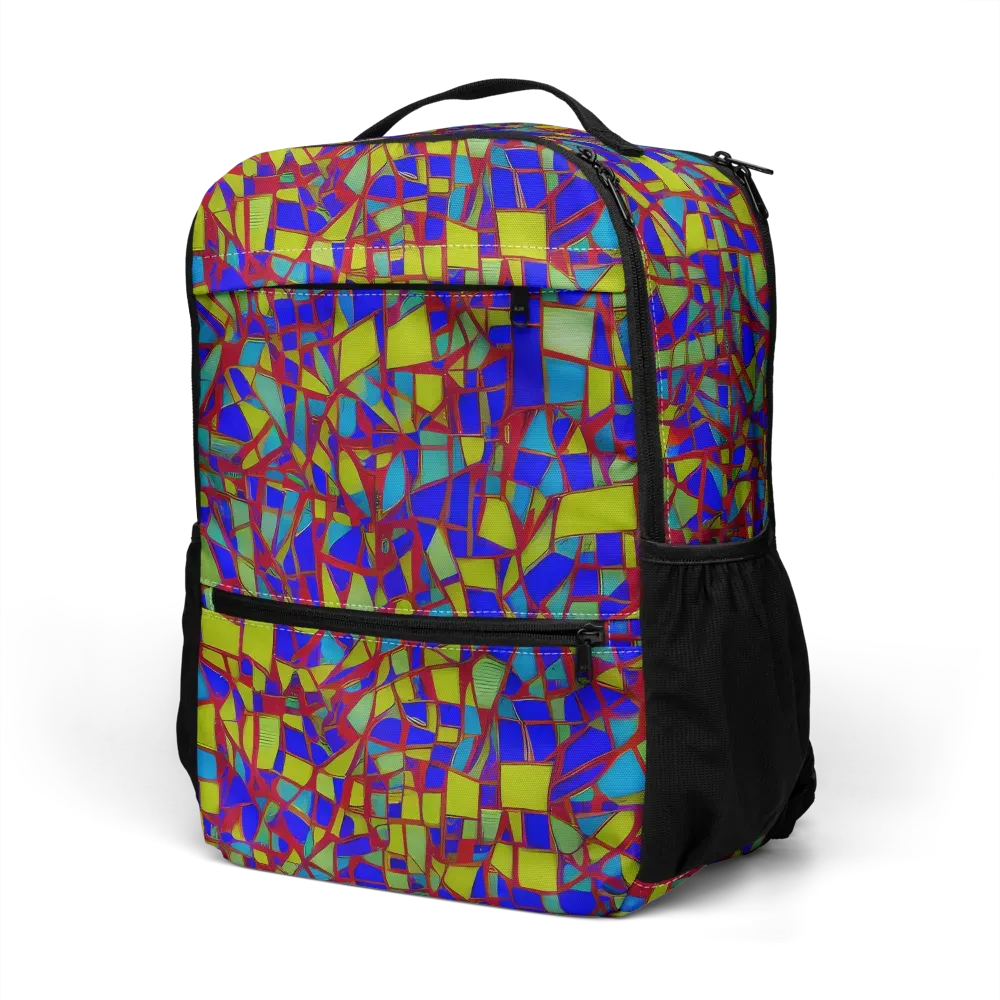 Chromatic Shatter on Utility Backpack — Left Front