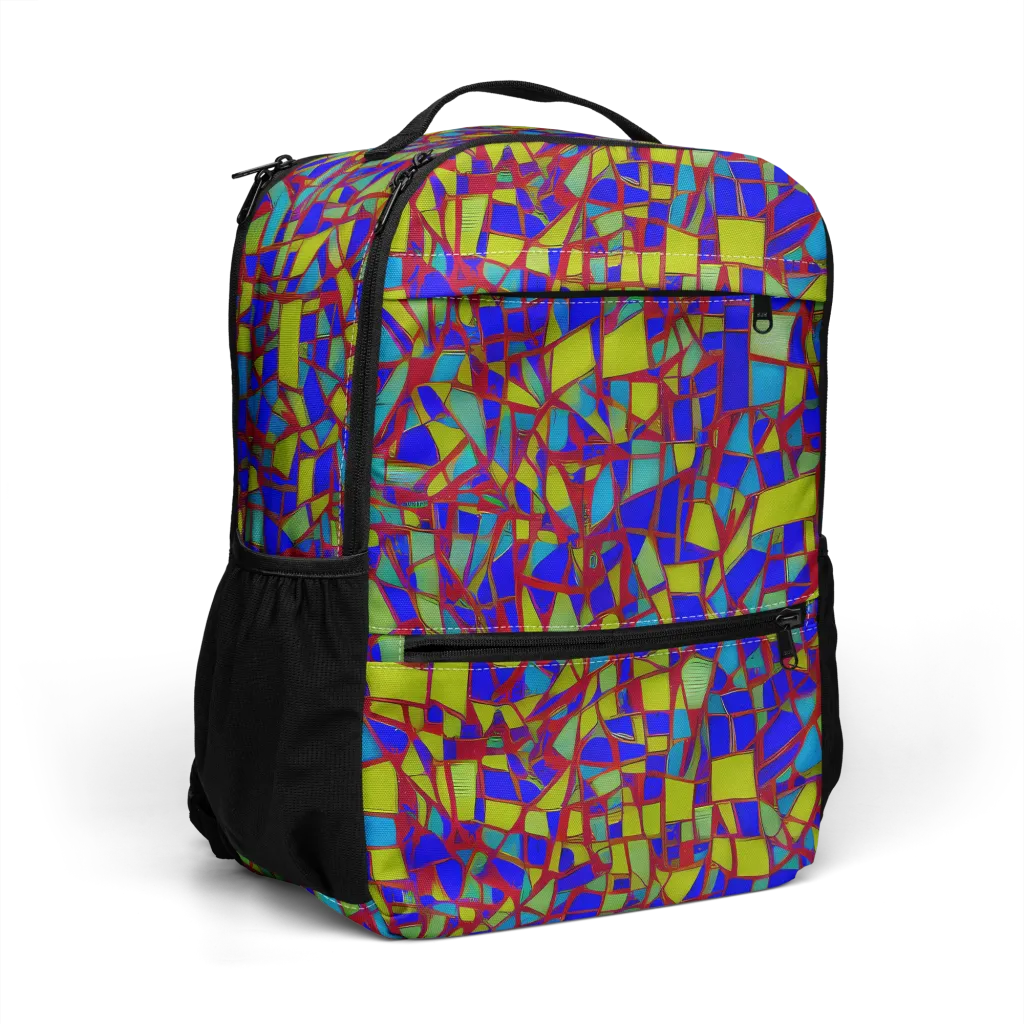 Chromatic Shatter on Utility Backpack — Right Front