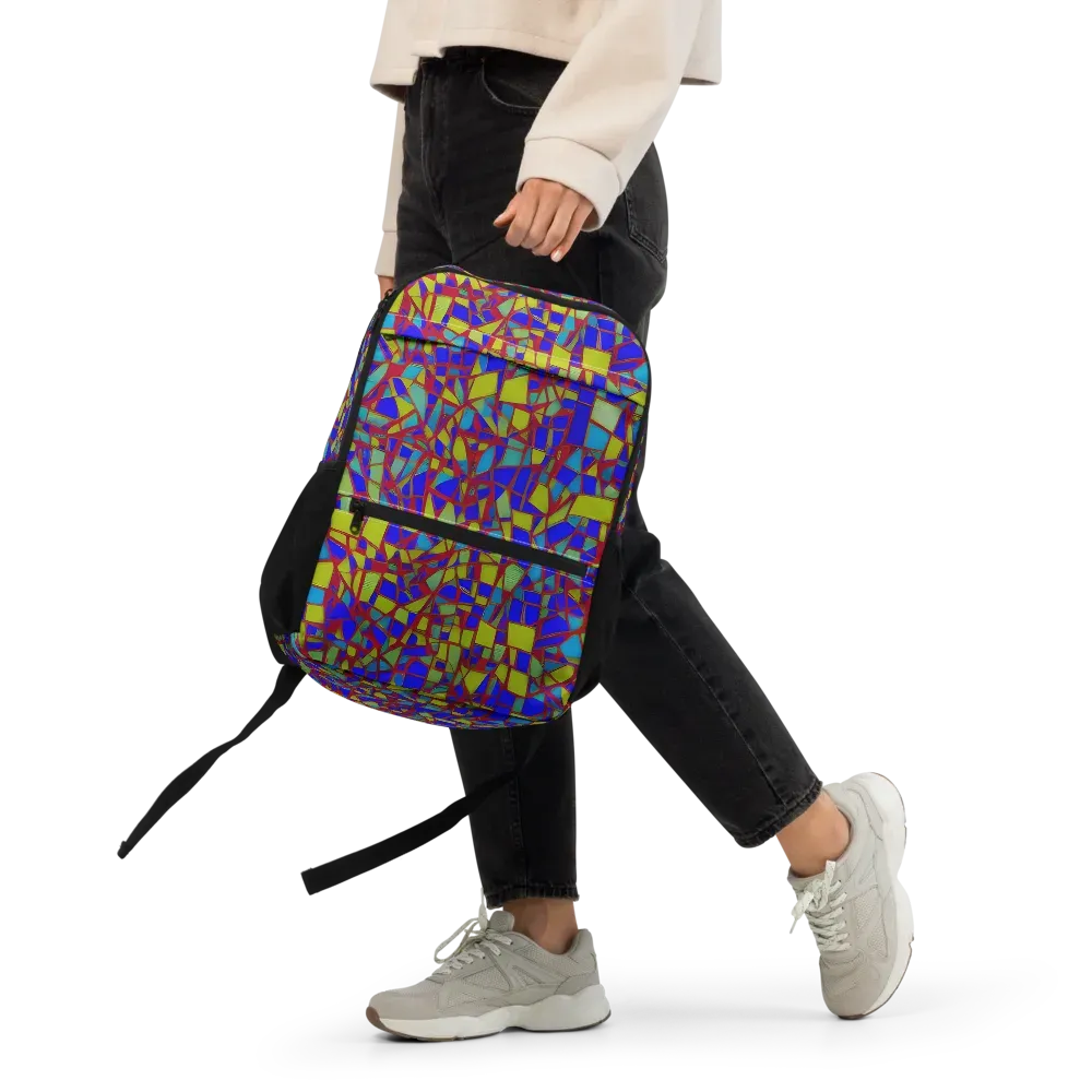 Chromatic Shatter on Utility Backpack — Front
