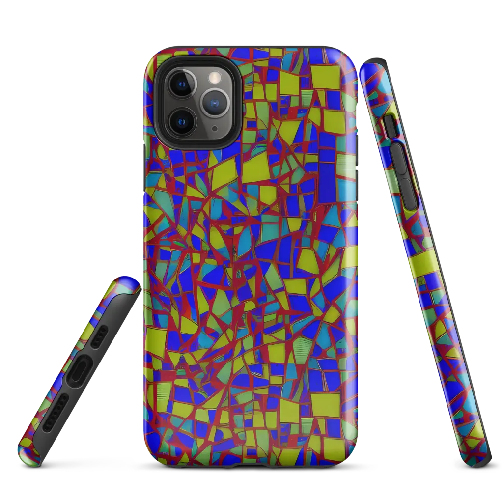 Chromatic Shatter on Tough Case for iPhone® — Front