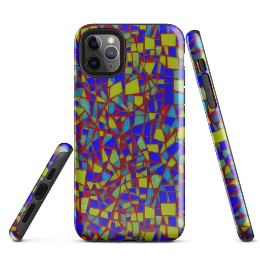 Chromatic Shatter on a Tough Case for iPhone®