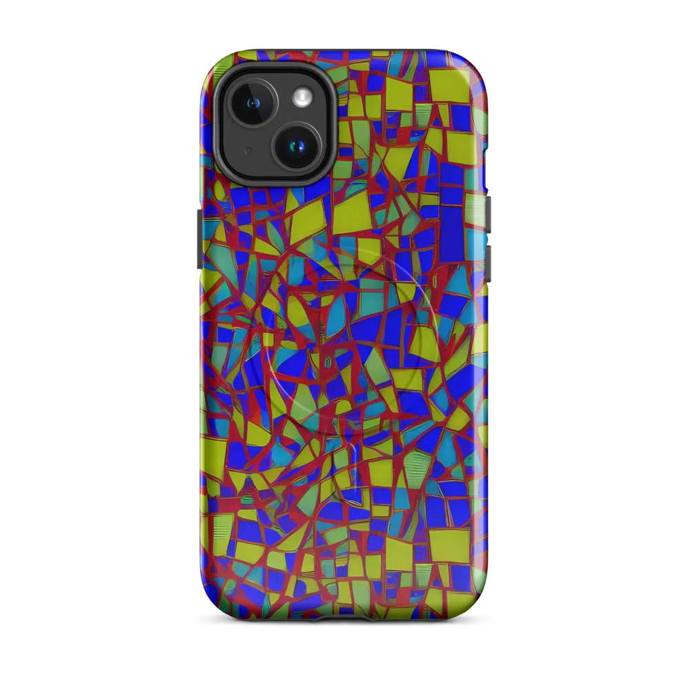 Chromatic Shatter on MagSafe Tough Case for iPhone® — Front
