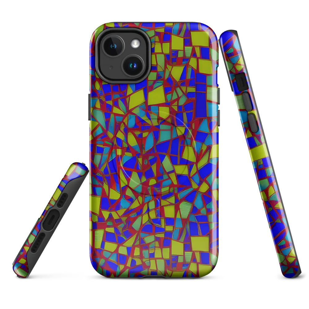 Chromatic Shatter on MagSafe Tough Case for iPhone® — Front