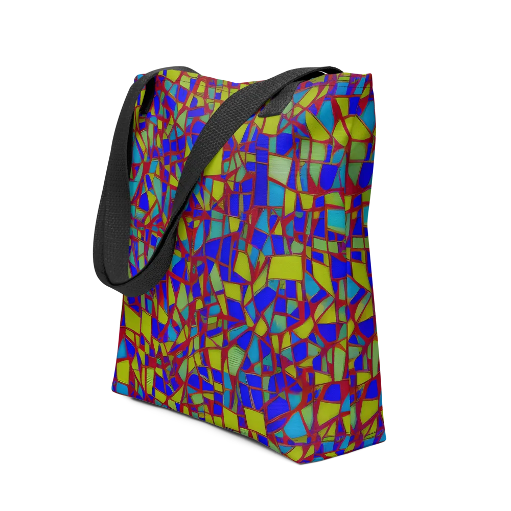 Chromatic Shatter on Tote Bag — Front