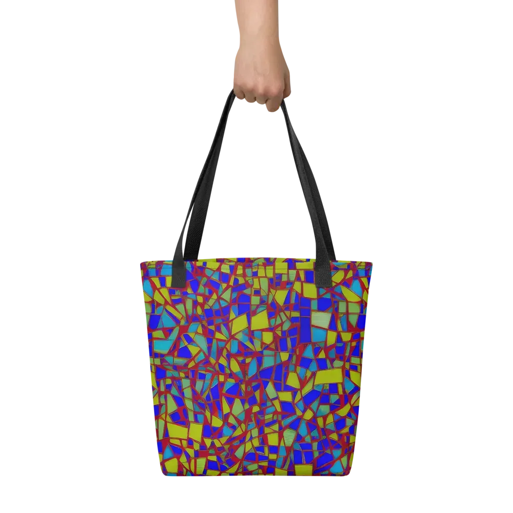 Chromatic Shatter on Tote Bag — Front