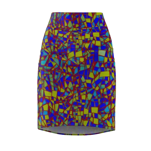Chromatic Shatter on a Pencil Skirt