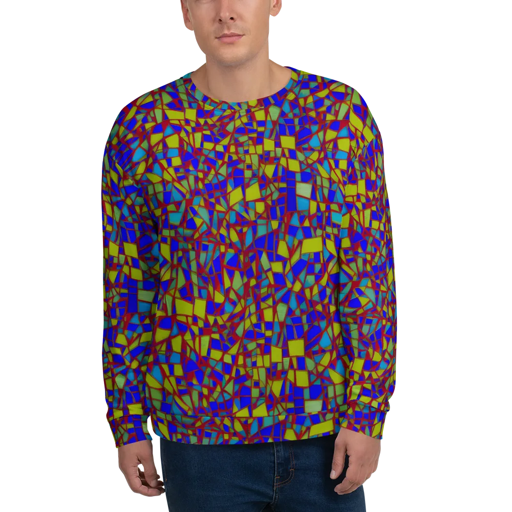 Chromatic Shatter on Sweatshirt — Front