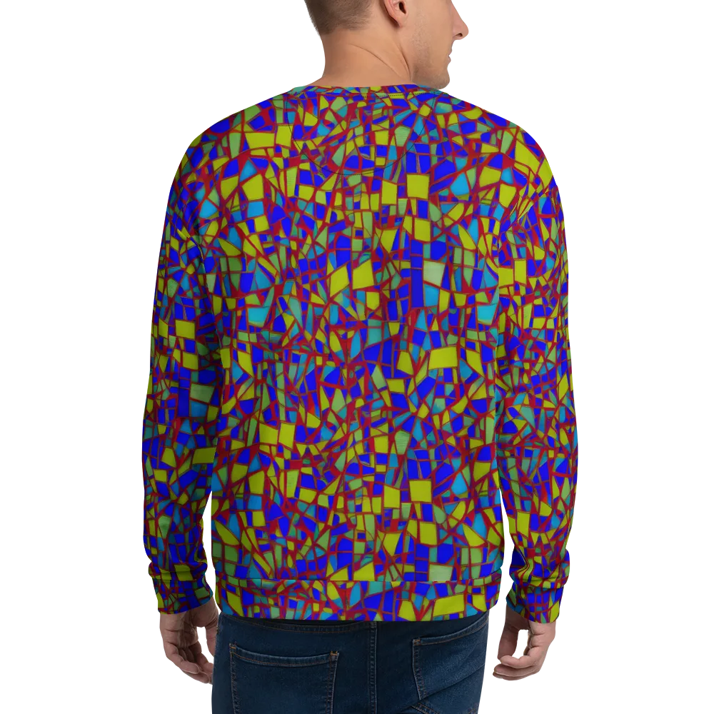 Chromatic Shatter on Sweatshirt — Back