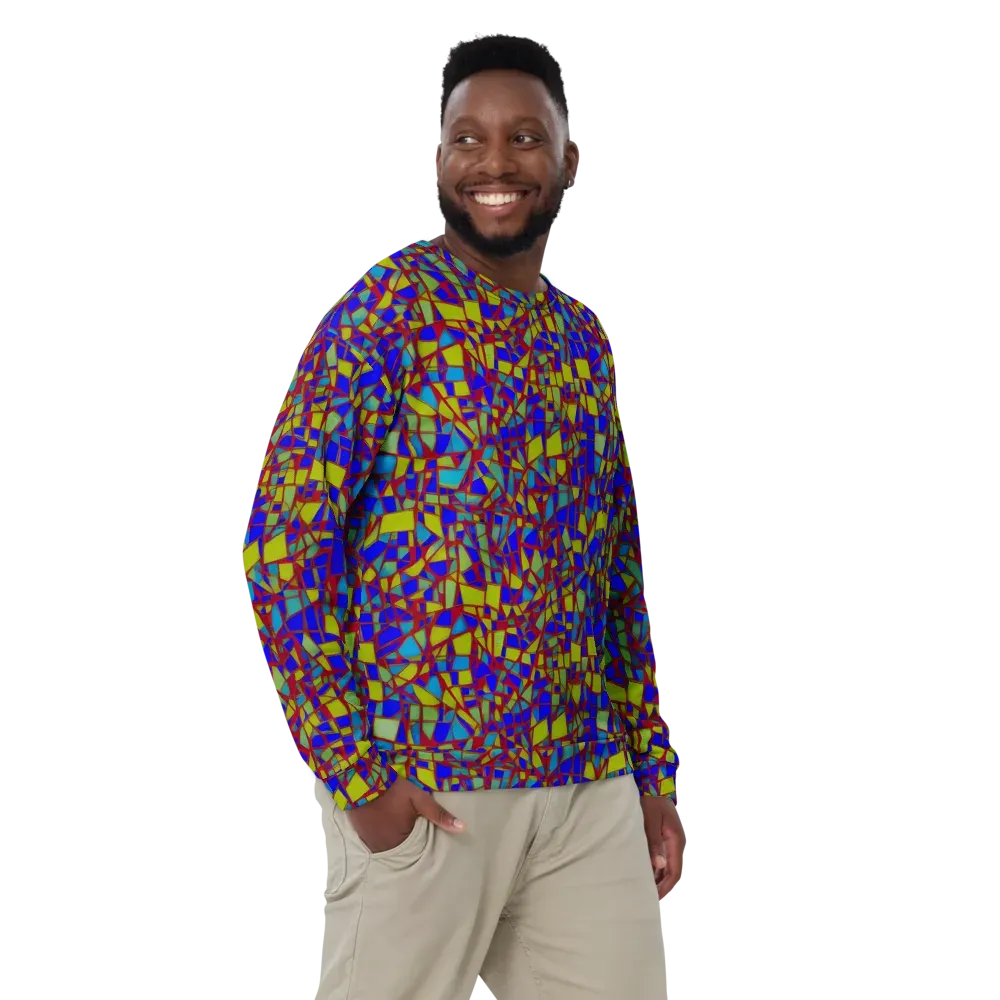 Chromatic Shatter on Sweatshirt — Front