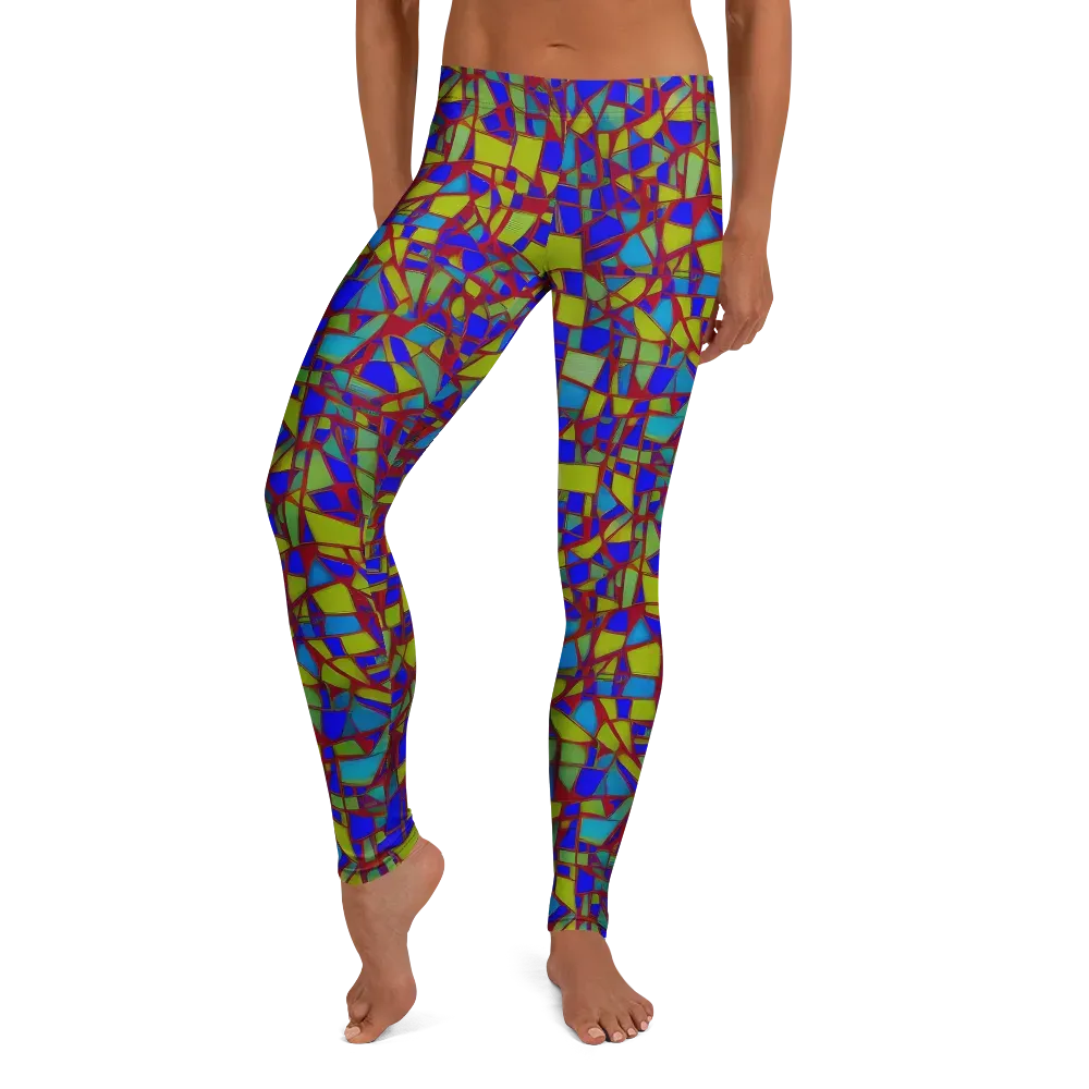 Chromatic Shatter on Leggings — Front