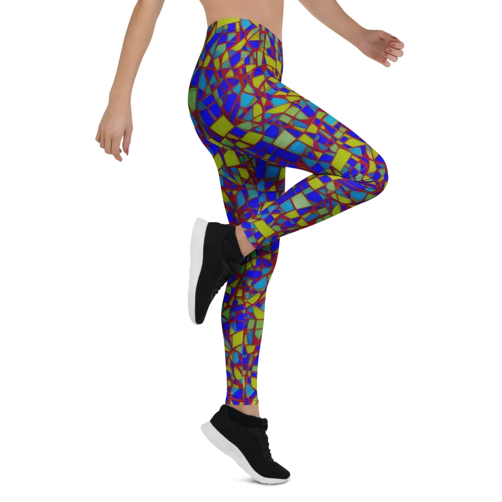 Chromatic Shatter on Leggings — Right