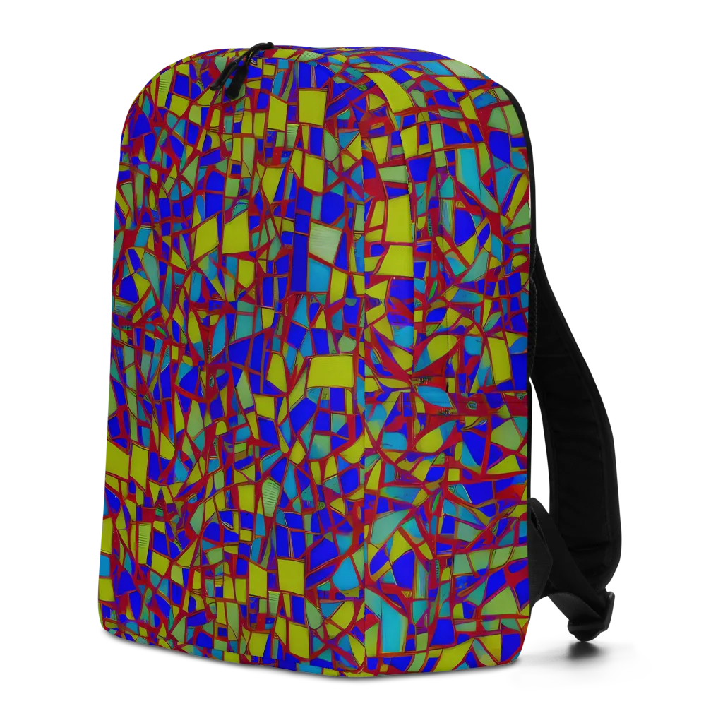Chromatic Shatter on Minimalist Backpack — Left