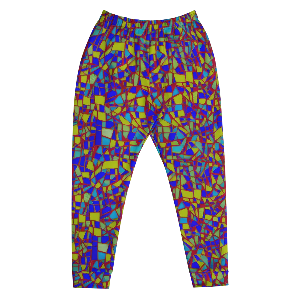 Chromatic Shatter on Men's Joggers — Front