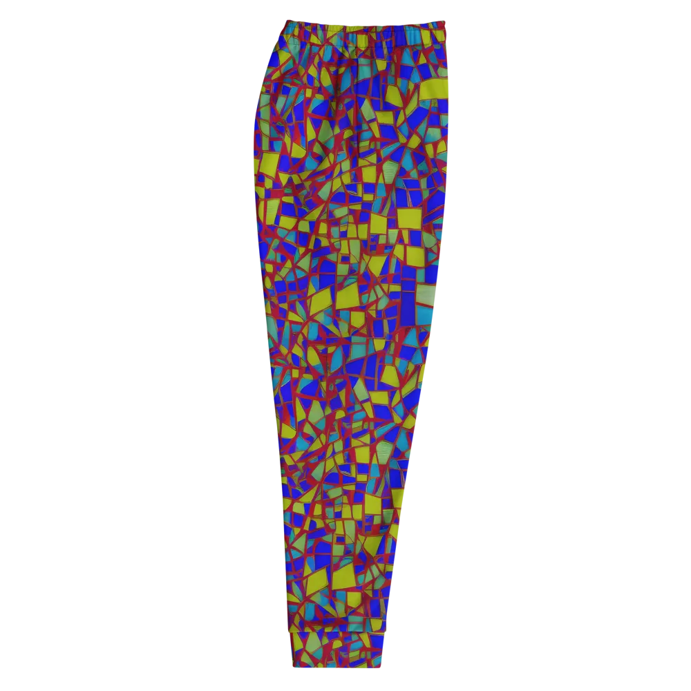 Chromatic Shatter on Men's Joggers — Right