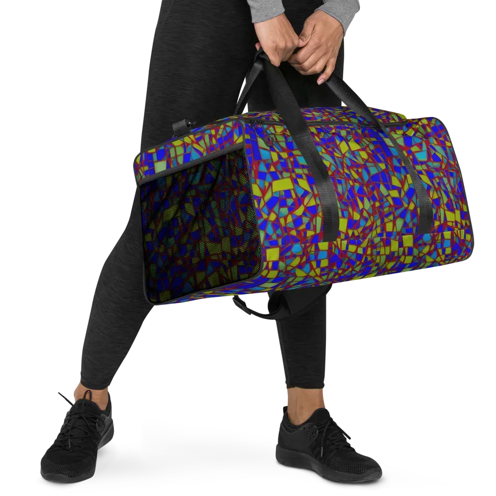 Chromatic Shatter on Duffle Bag — Right Front