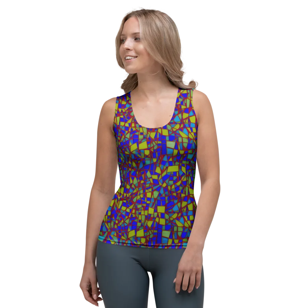 Chromatic Shatter on Women's Tank Top — Front