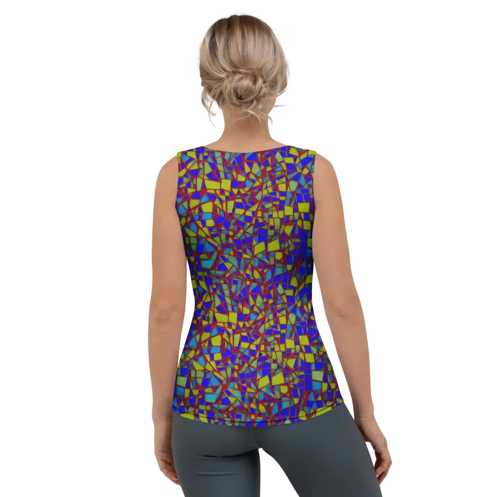 Chromatic Shatter on Women's Tank Top — Back