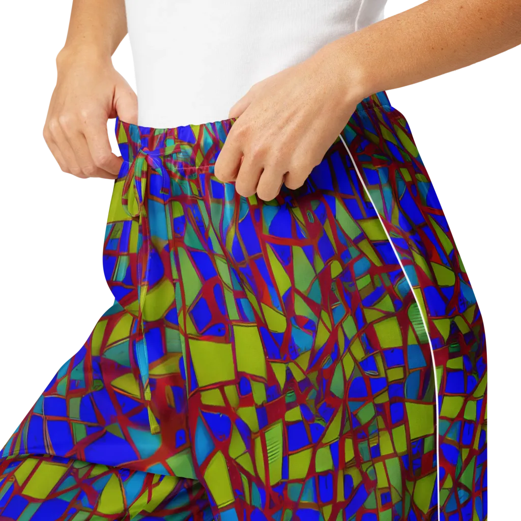 Chromatic Shatter on Women's Pajama Pants — Product details