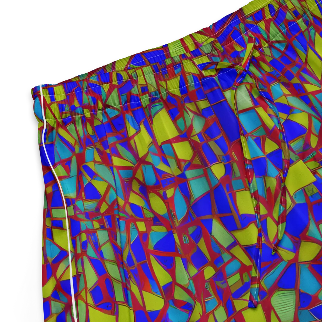 Chromatic Shatter on Women's Pajama Shorts — Product details
